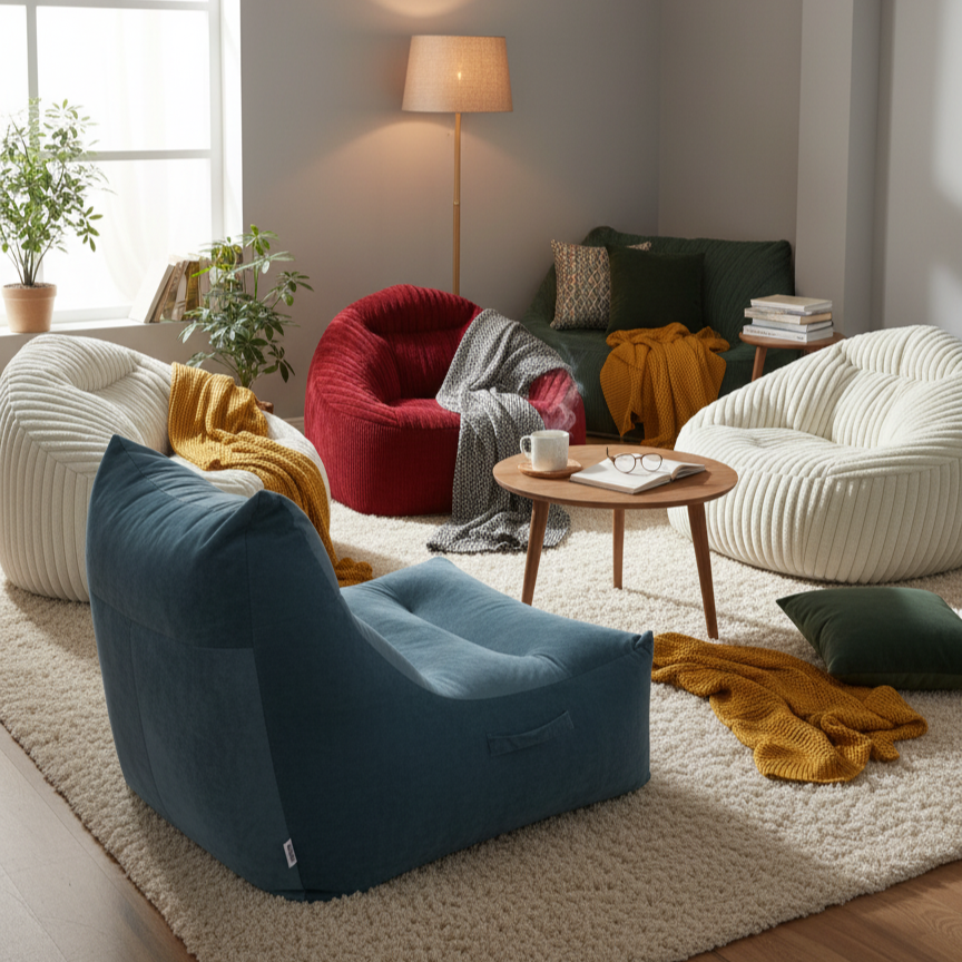 La collection Pouf Salon