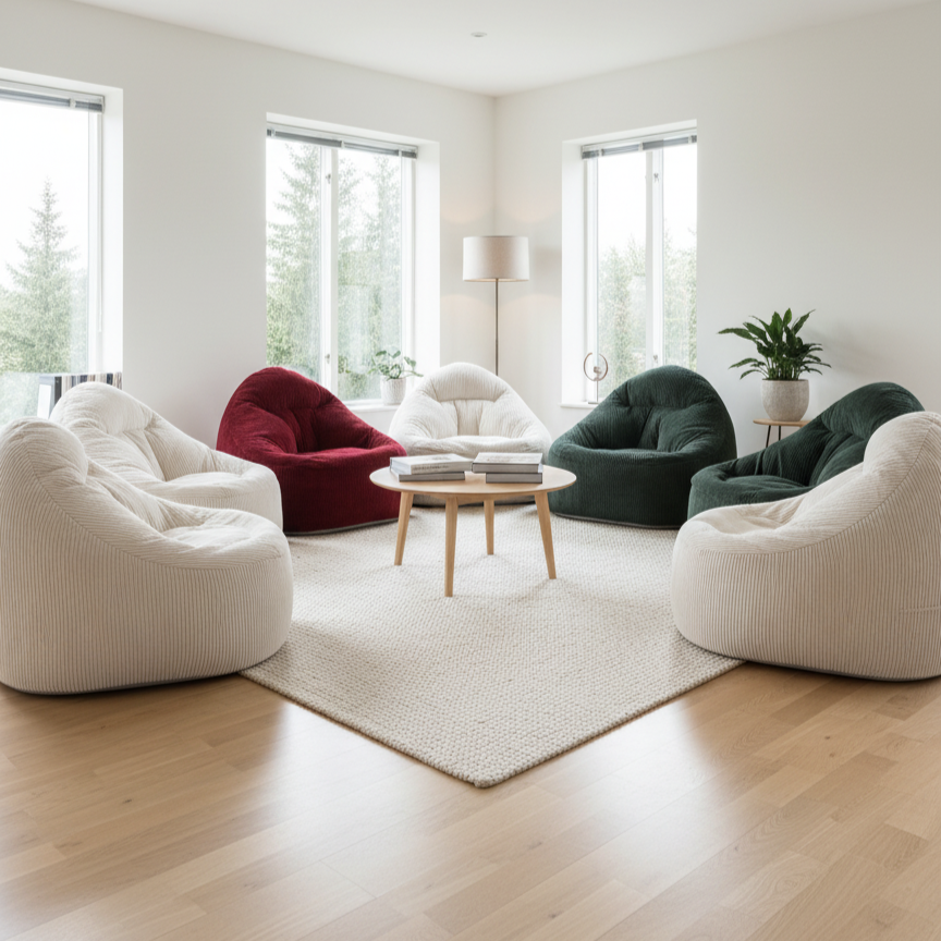 La collection Fauteuil pouf